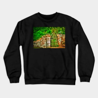 The Old Garden Gate (HDR) Crewneck Sweatshirt